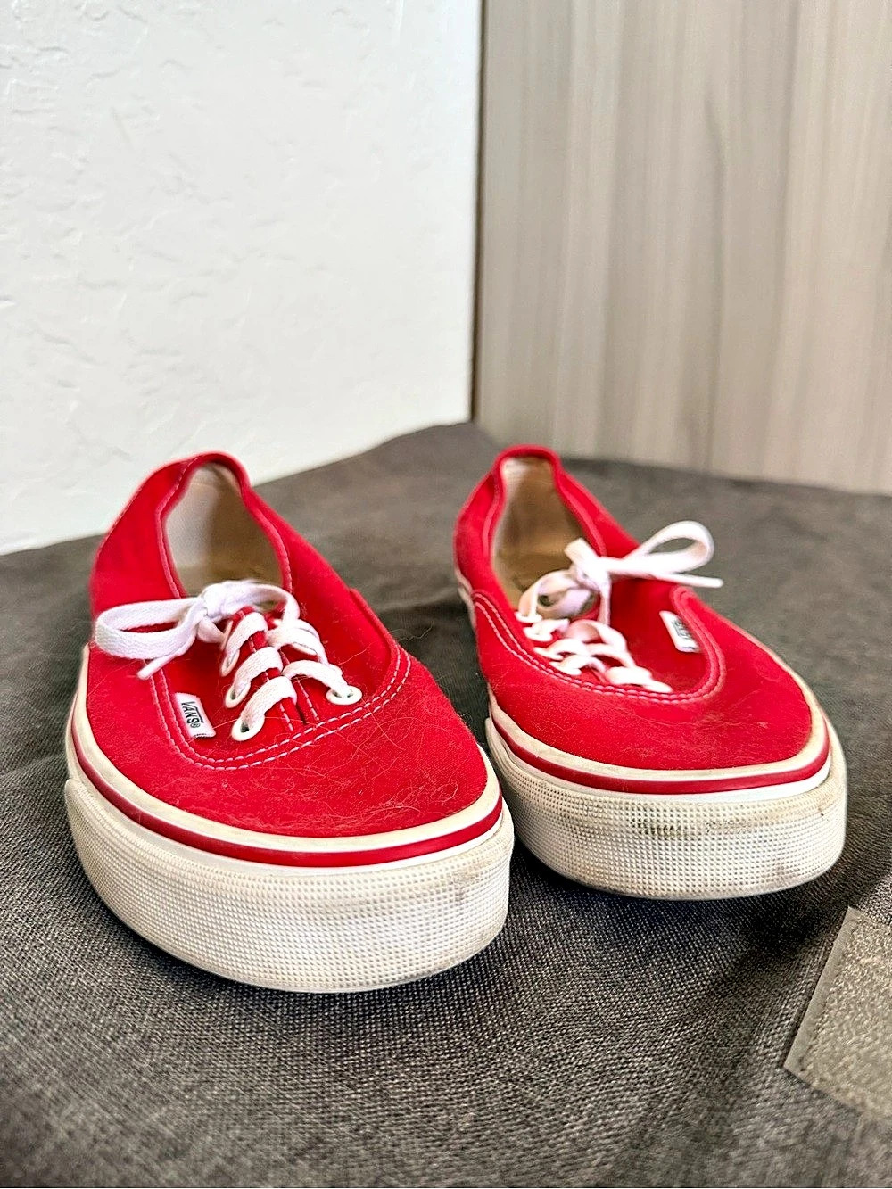 Vans Old Skool? Red Low-Top Sneakers